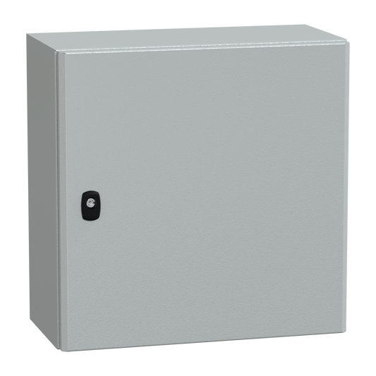 Schneider Electric-NSYS3D5525P-PanelSeT S3D - Enveloppe acier - H500xL500xP250 - châssis plein