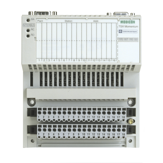 Schneider Electric-170INT11003-Modicon Momentum - adaptateur comm. Génération Interbus SUPI 3 - paire torsadée