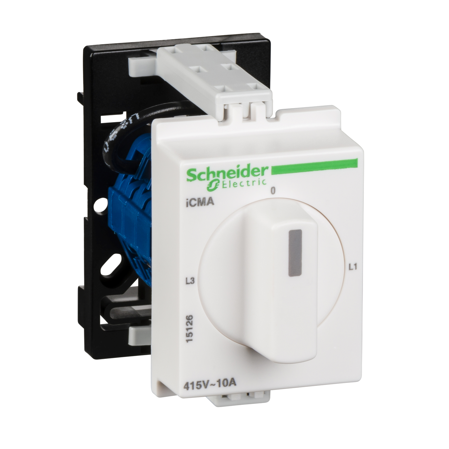 Schneider Electric-15126-PowerLogic - Commutateur d'ampèremètre 4 positions - modulaire - 10A