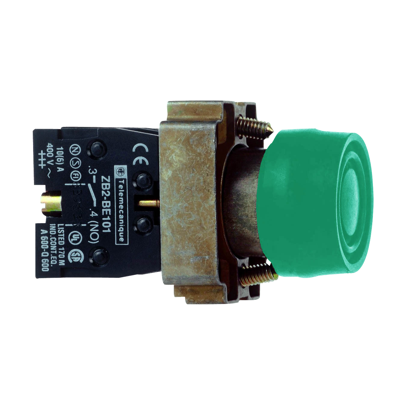 Schneider Electric-ZB2BE101-Harmony - bloc de contact à rappel - 1F - montage frontal