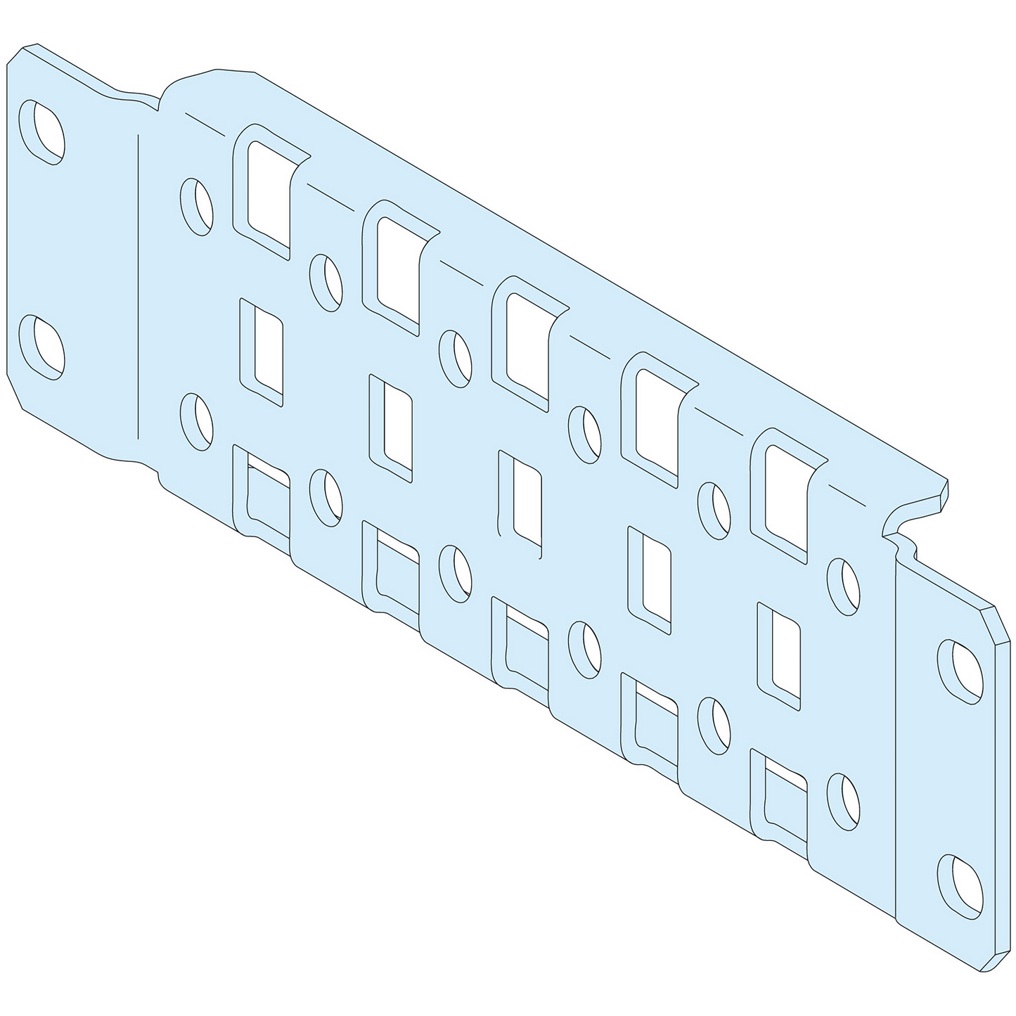 Schneider Electric-LVS03584-PrismaSeT P - Traverses L400 pour cellule P400 - lot de 2