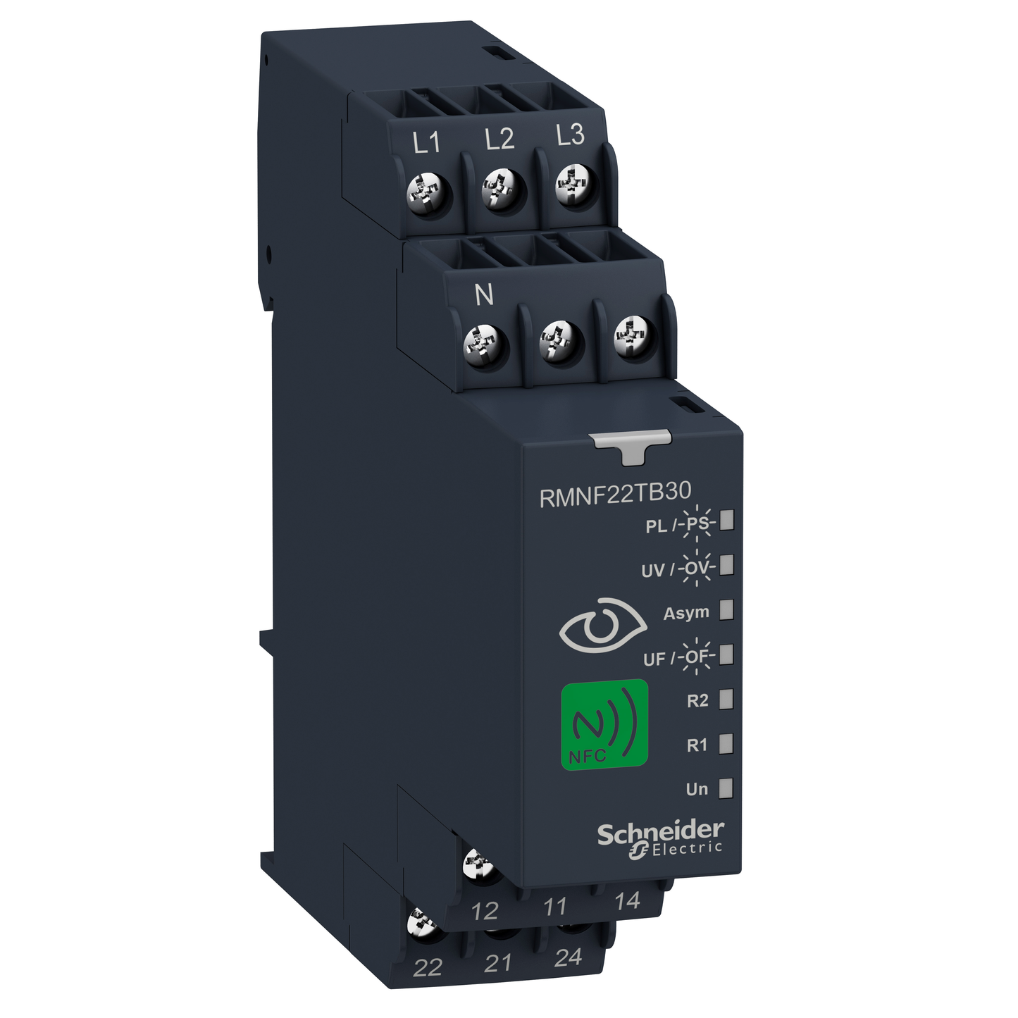 Schneider Electric-RMNF22TB30-NFC CONTROL RELAY 3-PHASES NFC CONTROL 3-PHASES MULTIFUNCTI
