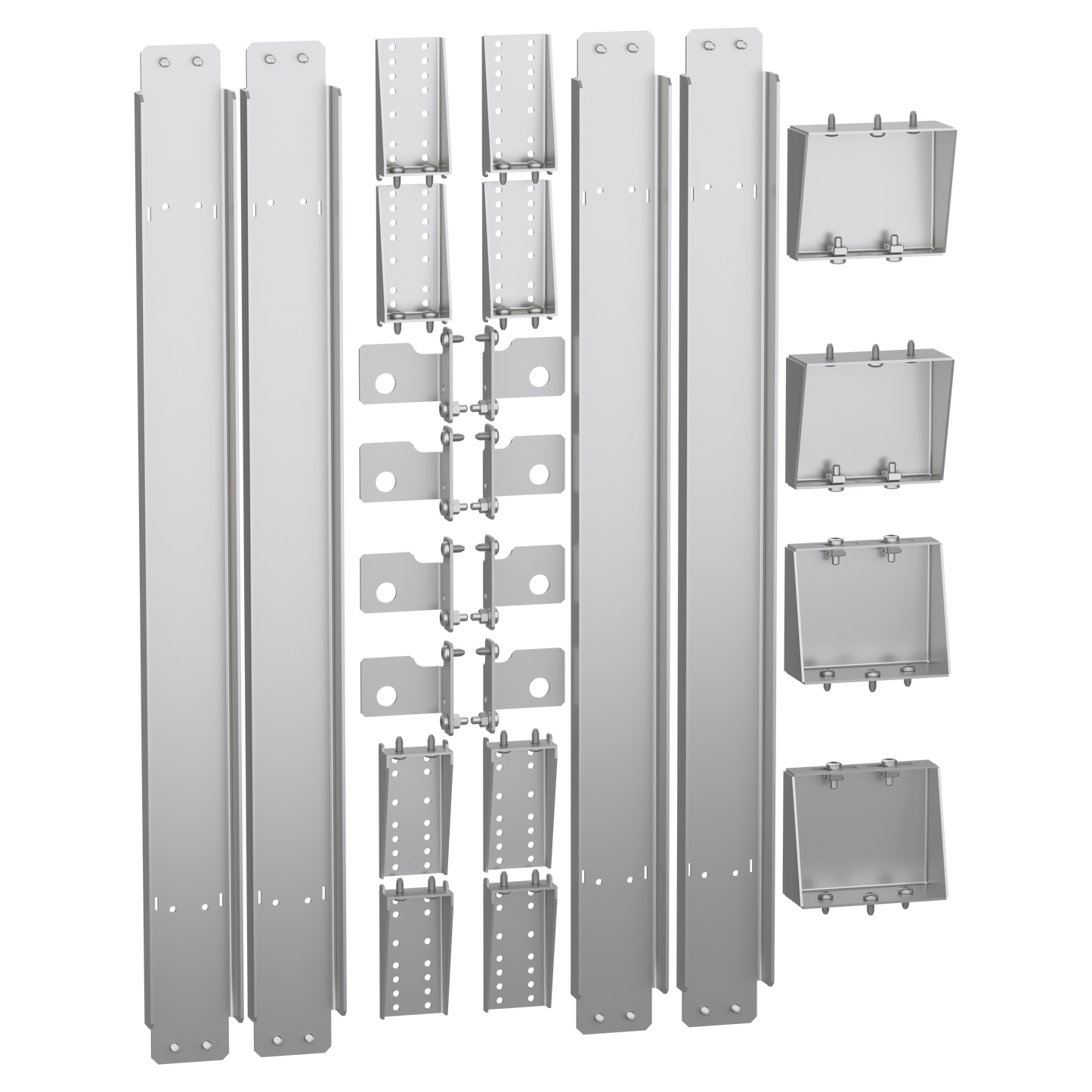 Schneider Electric-NSYSFNRB8003G-PanelSeT SF/SFN sismique - supports de renforts - pr appl. 19 pouces - P800 mm
