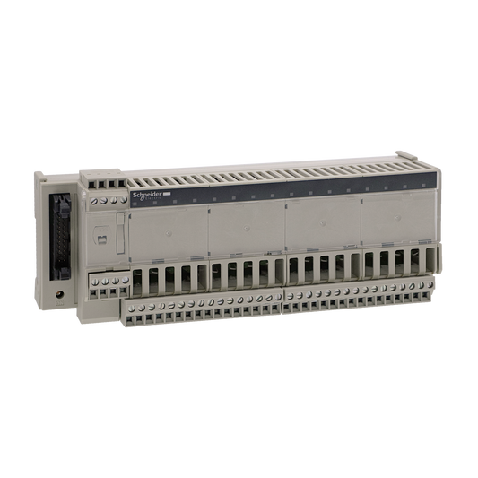 Schneider Electric-ABE7S16E2M0-Telefast ABE7 - embase - relais de sortie statique soudé - 16 entrées - 230Vca