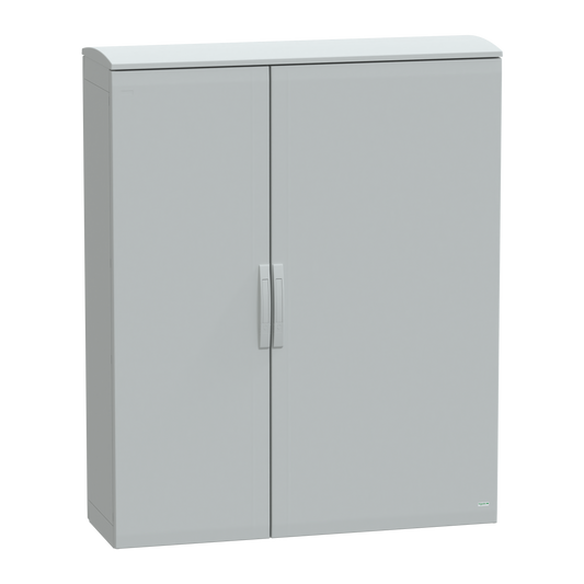 Schneider Electric-NSYPLAT15124G-Thalassa - Armoire polyester toit 1500x1250x420 - IP44 Ral 7035