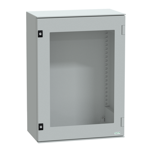 Schneider Electric-NSYPLM75TG-Thalassa - Coffret polyester 747x536x300 - Porte transparente - IP66 Ral7035