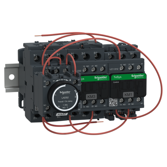 Schneider Electric-LC3D320AP7-TeSys LC3D - démarreur étoile triangle sur profilé - bobine 230Vca