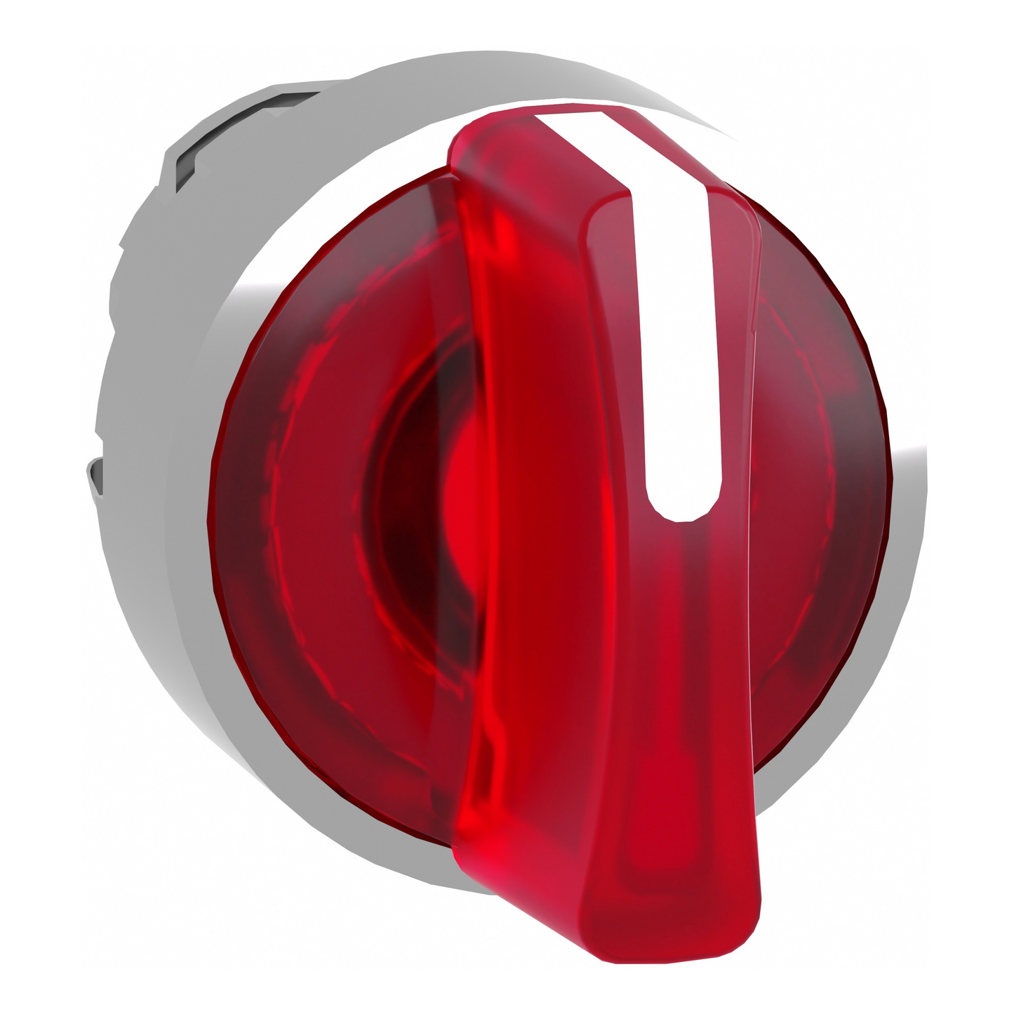 Schneider Electric-ZB4BK1843-Harmony XB4 - tête bouton à manette lumineux - Ø22 - 3 pos rap DC - rouge