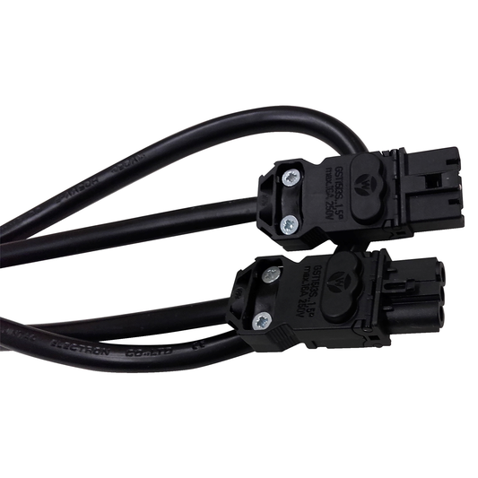 Schneider Electric-NSYLAM1M-PanelSeT - Thalassa - Câble d'interconnection - pour lampes LED IEC - 1,5m