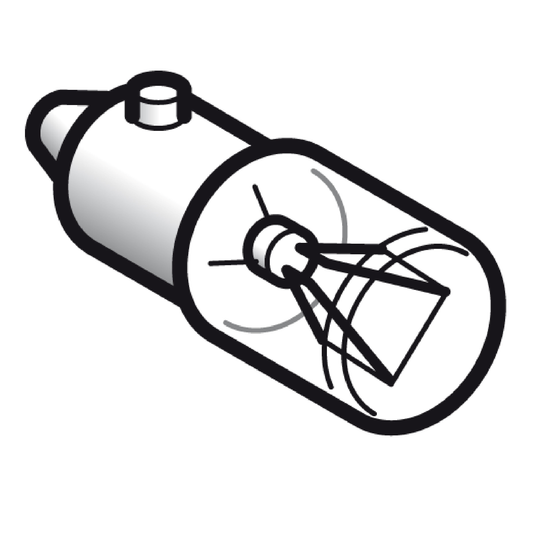 Schneider Electric-DL1CE012-Harmony lampe de signalisation à incandescence - incolore - BA9s - 12V 2,6W