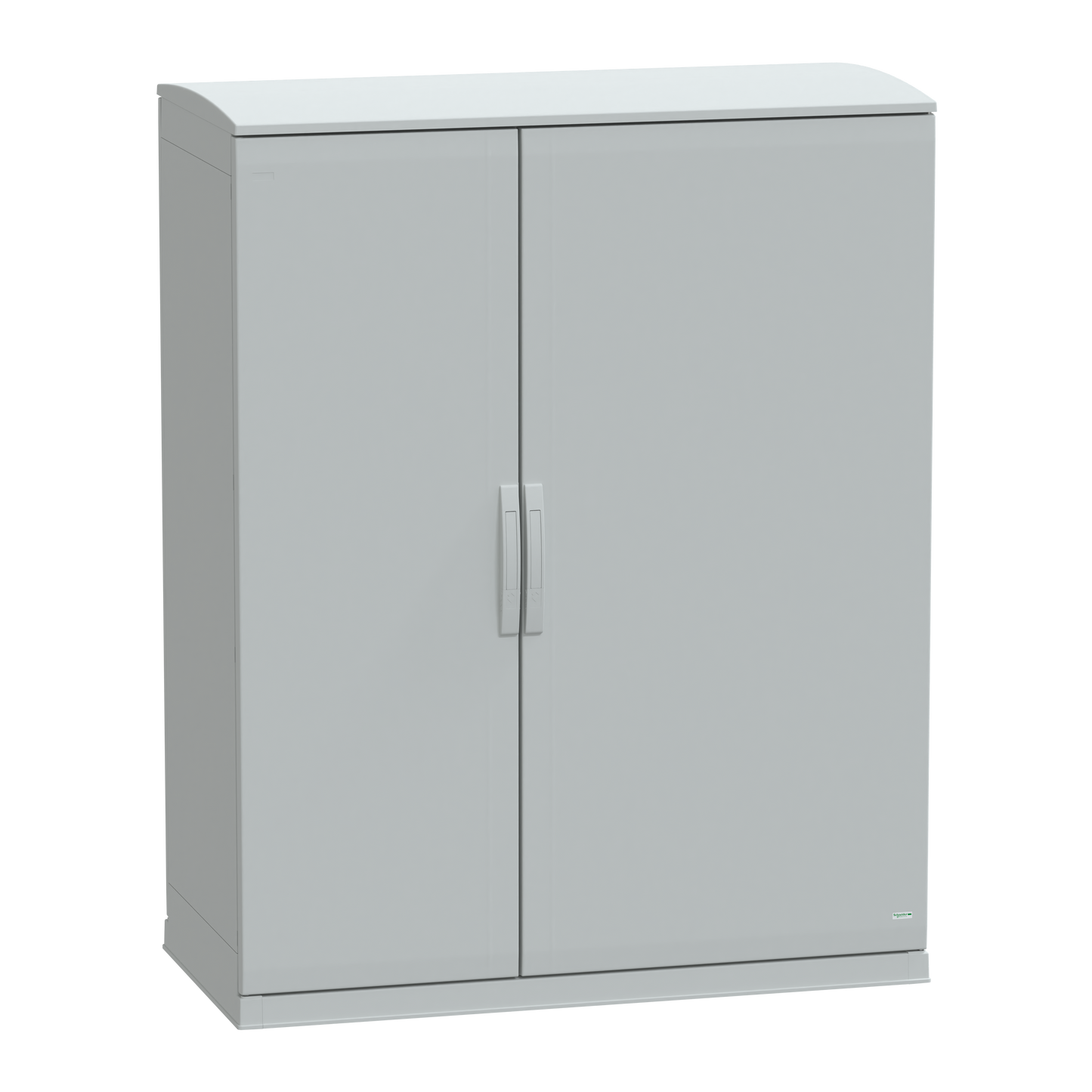 Schneider Electric-NSYPLAZT15126G-Thalassa - Armoire polyester socle + toit 1500x1250x620- IP44 Ral 7035