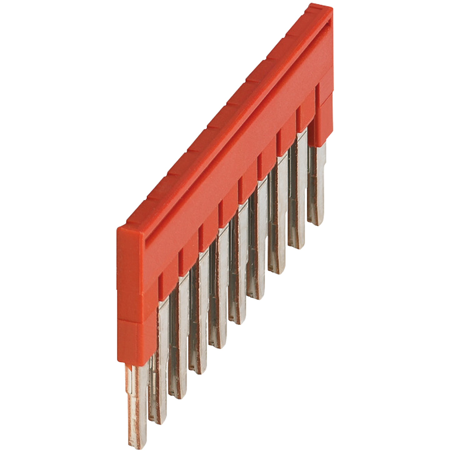 Schneider Electric-NSYTRAL210-Pont enfichable - 10 points - pour bornes 2,5mm² - rouge