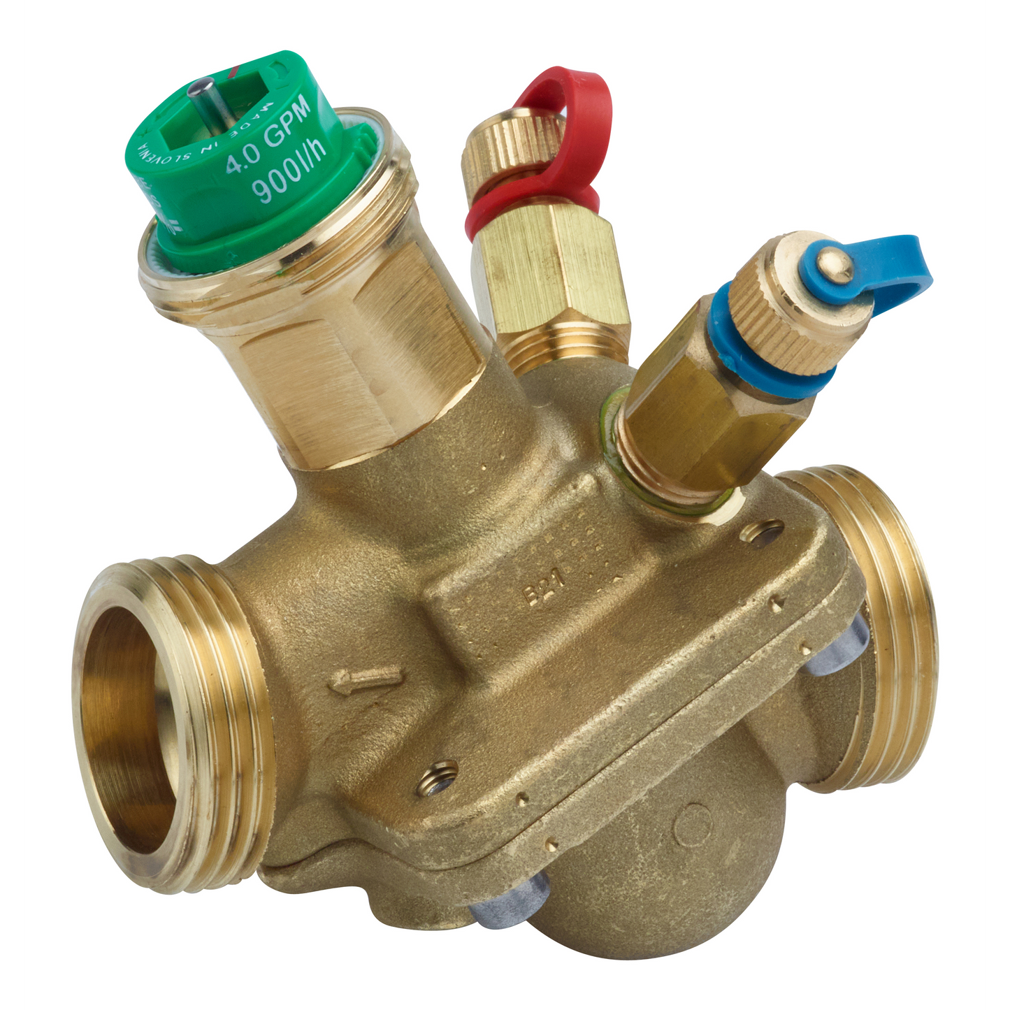 Schneider Electric-VP228E-20BQS-Vanne PIBCV DN20 standard flow avec prises de pression