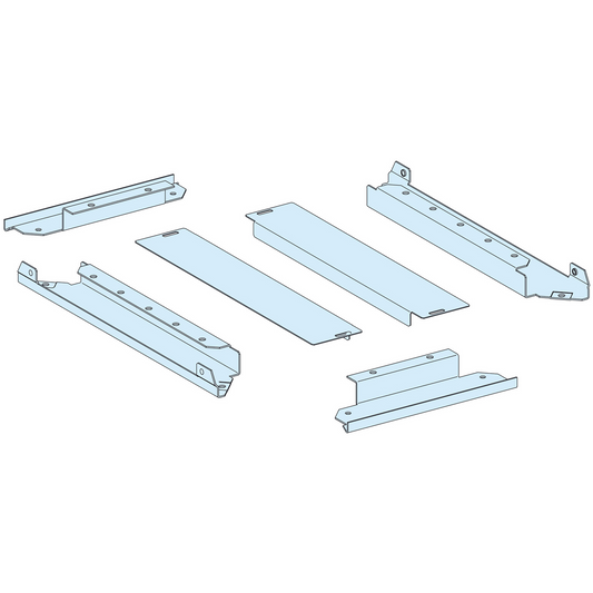 Schneider Electric-LVS08493-PrismaSeT P - Plaque passe-câbles pleine IP30 - L300 P400