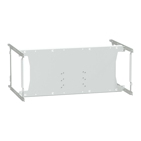 Schneider Electric-LVS03560-PrismaSeT P - Platine FuPacT GS63/100/160 3P/4P - horizont.-RAL9003