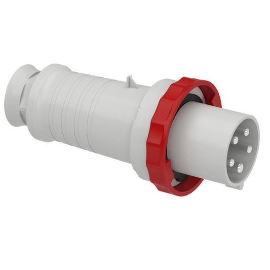 Schneider Electric-81383-Mureva - fiche mobile industrielle droite - 63 A - 3P+N+T - 380-415 V CA - IP67