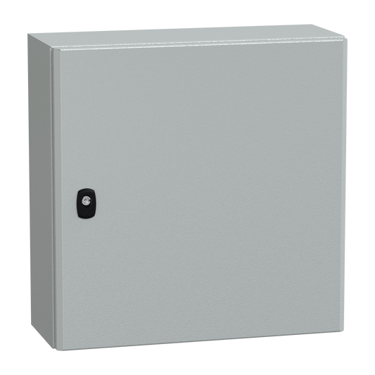 Schneider Electric-NSYS3D5520-PanelSeT S3D - Enveloppe acier - H500xL500xP200 - porte pleine