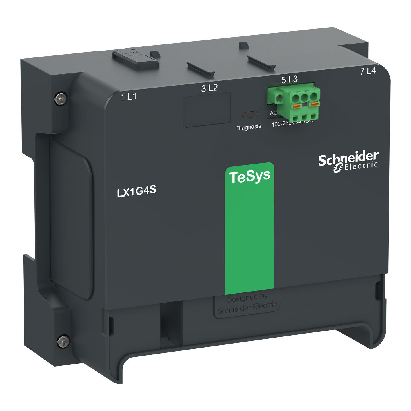 Schneider Electric-LX1G4SEHEN-Module de contrôle 48-130V AC/DC pour 4 pôles TeSys G400/500 Standard