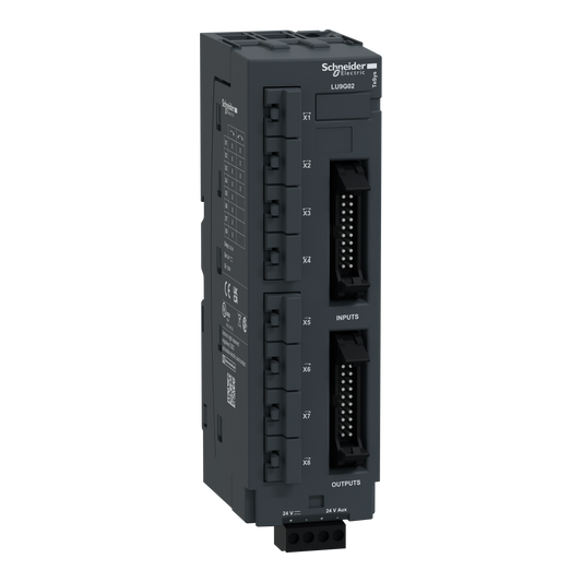 Schneider Electric-LU9G02-TeSys U - répartiteur 8 départs-moteurs - 8xRJ45 - 2 HE10 côté automate - 24Vcc