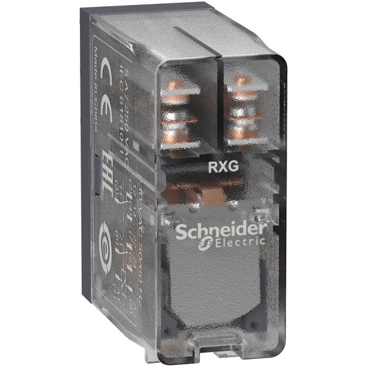 Schneider Electric-RXG25B7-Harmony Relay RXG - relais interface - embrochable - 2OF - 5A - 24VAC
