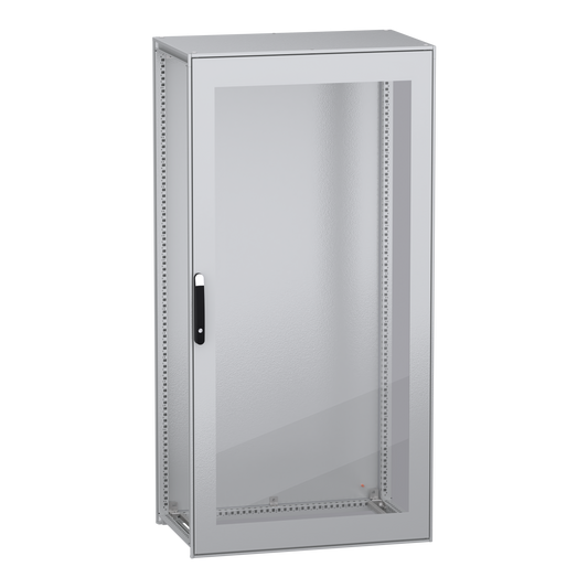 Schneider Electric-NSYSFN201060T-PanelSeT SFN - cellule - 1 porte transparente - assemblé - 2000x1000x600 mm