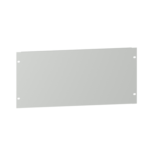 Schneider Electric-NSYCRTM5U-Actassi plastron 19P plein 5U tôle - RAL7035