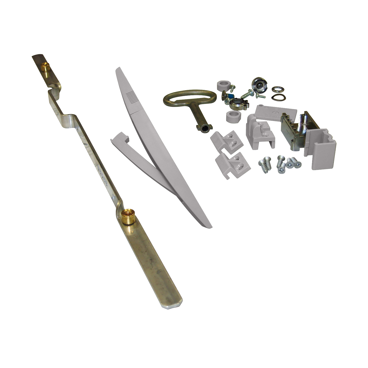 Schneider Electric-NSYVPLA5MG-Thalassa - Serrure manette et tringleri e de PLA hauteur 500 Ral 7035