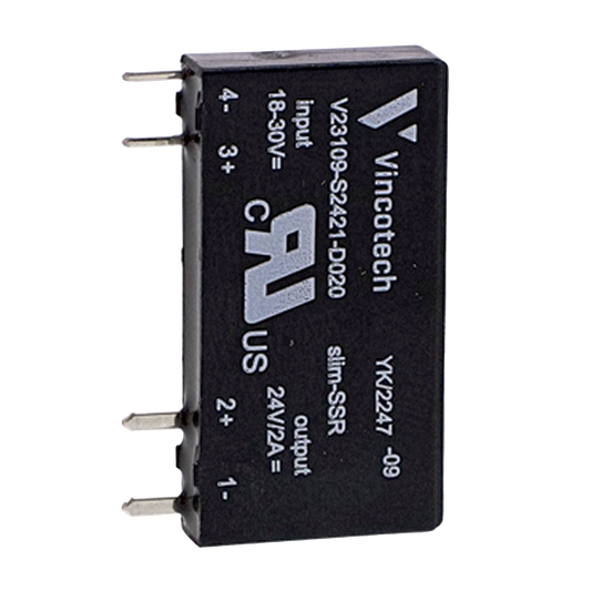 Schneider Electric-ABS7SC1B-Telefast - relais statique embrochable - 5mm - sortie - 24Vcc - 2A