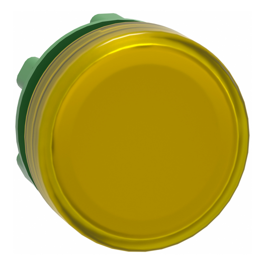 Schneider Electric-ZB5AV083E-Harmony XB5 - tête voyant lumineux DEL - Ø22 - lisse - pour étiquette - jaune