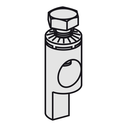 Schneider Electric-18528-C120 - cache-borne - prise arrière - 1P - lot de 2