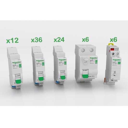Schneider Electric-R9HBOXPRO-Boite de regroupement de produits Resi9 pour complément des TAMC référencés