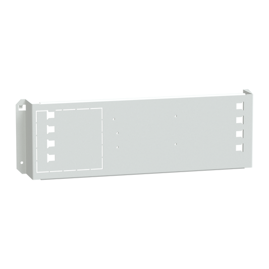 Schneider Electric-LVS03020-PrismaSeT G - Platine NSXm/vigi horiz. 3P4P-fixe-maneton-L600-RAL9003