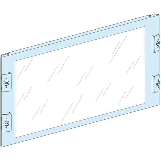 Schneider Electric-LVS03345-PrismaSeT G - Plastron transparent-12M-L600