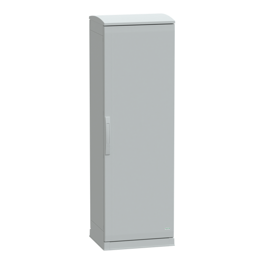 Schneider Electric-NSYPLAZT1554G-Thalassa - Armoire polyester socle + toit 1500x500x420- IP44 Ral 7035