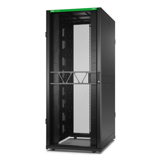 APC-AR3380B2-Rack NetShelter SX2 42U L800XP1200XH1991mm, noir, avec panneaux latéraux
