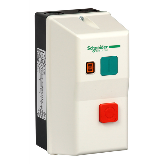 Schneider Electric-LE1M35M714-TeSys LE1M - démarreur en coffret - 5,5..8A - bobine 220Vca