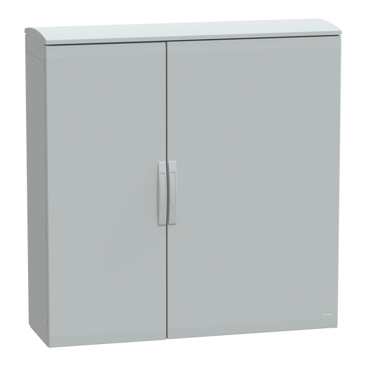 Schneider Electric-NSYPLAT12124G-Thalassa - Armoire polyester toit 1250x1250x420 - IP44 Ral 7035