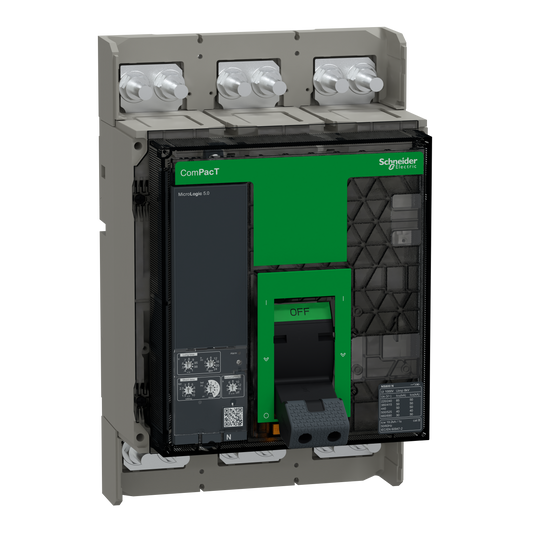 Schneider Electric-C080N350FM-ComPacT NS800N - disjoncteur - MicroLogic 5.0 800A - 3P - 50kA - fixe - manuel