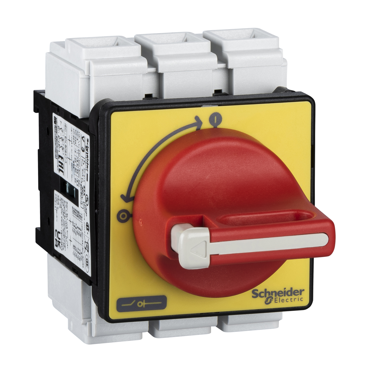 Schneider Electric-VCF3-TeSys VCF - inter.-sectionneur - 3P - 690V 63A - poignée rouge cadenassable