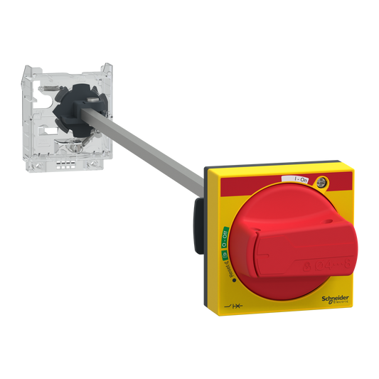 Schneider Electric-GV2APN04-TeSys GS - kit poignée - IP65 - pour GV2L et GV2P - rouge