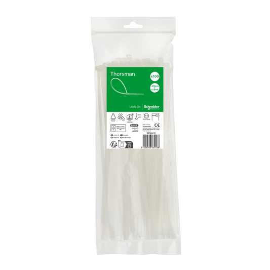 Schneider Electric-IMT46415-Thorsman colliers de serrage 250x4.8 Incolore, 100p