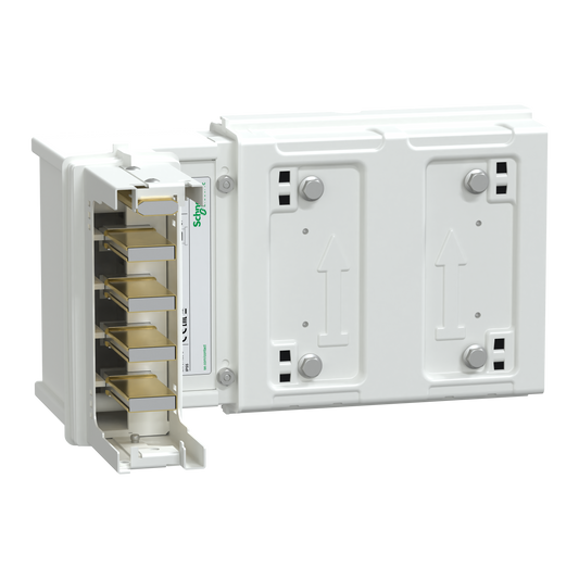 Schneider Electric-KSA250DLC401-Canalis KSA - coude 250A montage gauche ou droite