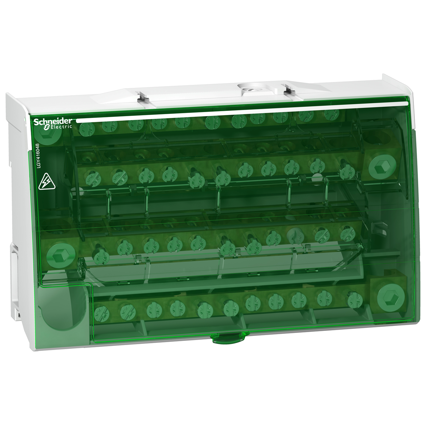 Schneider Electric-LGY416048-Linergy DS - Répartiteur étagé tétrapolaire - 160A - 4x12 trous