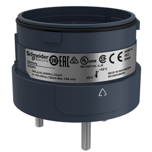 Schneider Electric-XVUZ01-Harmony XVU - socle de montage direct - 3 vis - noir