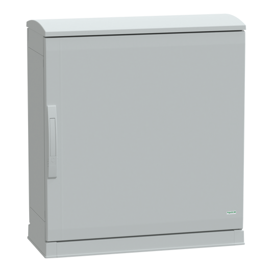Schneider Electric-NSYPLAZT773G-Thalassa - Armoire polyester socle + toit 750x750x320 - IP44 Ral 7035