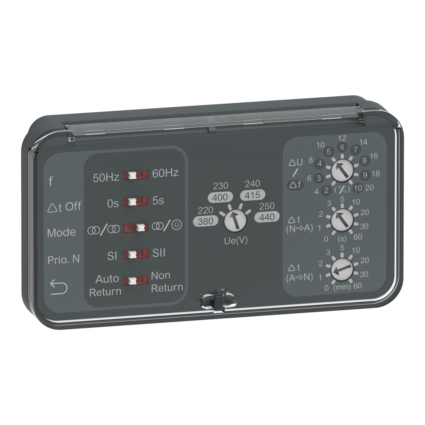 Schneider Electric-TPCCIF02-TransferPacT - module d'interface - commutateurs - montage encastré - pour TA