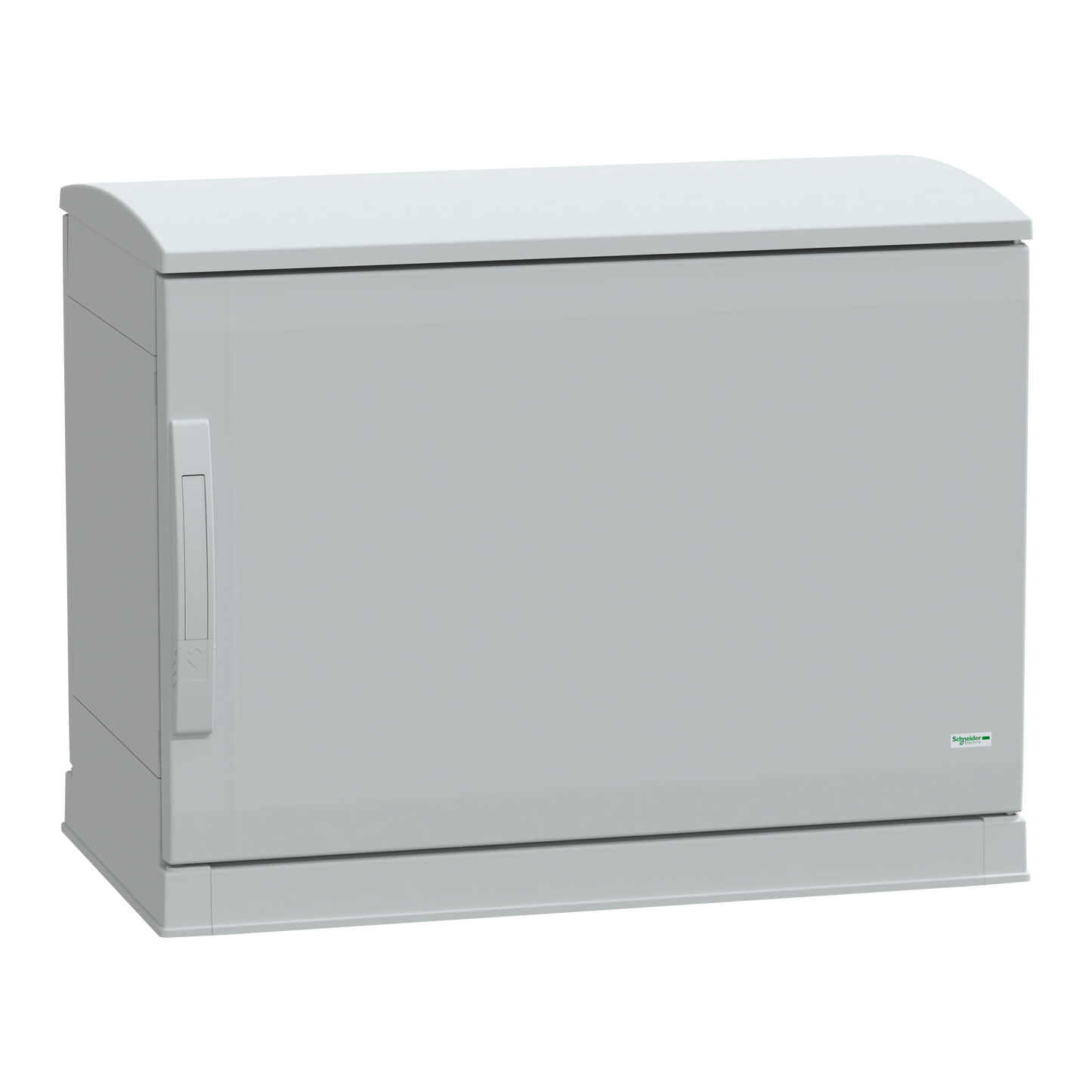 Schneider Electric-NSYPLAZT574G-Thalassa - Armoire polyester socle + toit 500x750x420 - IP44 Ral 7035