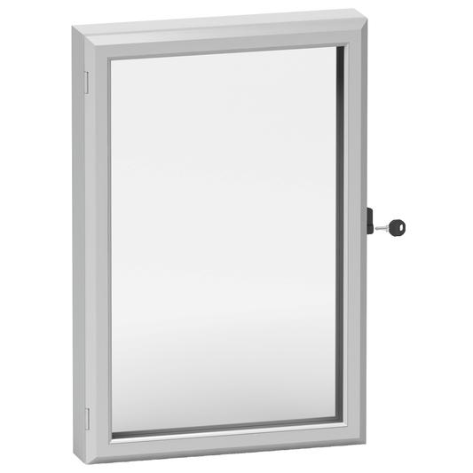 Schneider Electric-NSYCW65-PanelSeT - Thalassa - hublot de commande - Alu - IP55 - 600x500mm