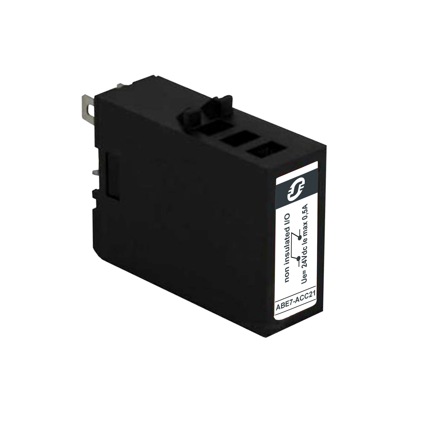 Schneider Electric-ABE7ACC21-Telefast - access. sous-base de raccord. - bloc de continuité amovib. - pas 12mm