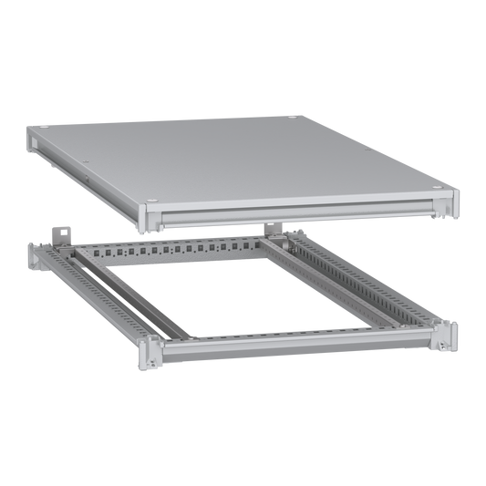 Schneider Electric-NSYSFNC610-PanelSeT SFN Kit - cadre supérieur et inférieur - 600x1000 mm (Hxl)